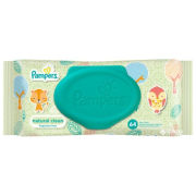 Pampers Natural Clean 64ks