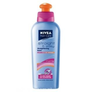 NIVEA Hair Care Straight & Easy, stylingový balzám s uhladzujúcim efektom pre zvlnené a nepoddajné