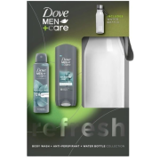 DOVE Men+Care Eukalyptus darčeková kazeta s fľašou na vodu 400 ml