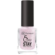 Dermacol lak na nechty 5 Day Stay 04 Nude Glam 11 ml