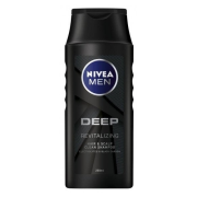 NIVEA Men DEEP, pánsky šampón na vlasy 250 ml