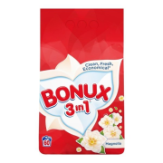 Bonux Magnolia 3v1, Prací prášok pre biele a stálofarebné prádlo 4,5kg = 60 praní
