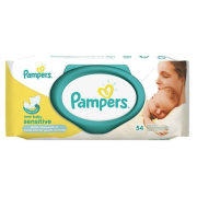 Pampers new baby sensitive detské vlhčené obrúsky 54ks