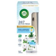 Air Wick Active Fresh automatický difuzér a náplň na vodnej báze Svieža bavlna 228 ml