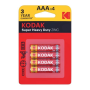 Kodak Heavy Duty Zinc mikrotužková batéria R03 AAA 4 ks