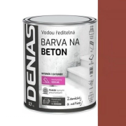 DENAS Betón 0230 hnedá 2,5  kg