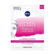 NIVEA Urban Skin rozjasňujúca textilná maska 1 ks