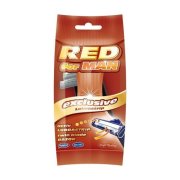Red for Man holiace strojčeky s lubrikačným prúžkom 5ks