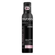 SYOSS Professional Glossing Hold, penové tužidlo na vlasy pre dlhotrvajúci lesk s extra silnou