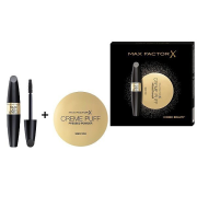 Max Factor Creme Puff 005 púder 21 g + riasenka False Lash Effect 9 ml