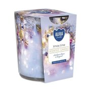 Aura vonná sviečka v skle Xmas time 100 g