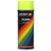 MOTIP Flour,  fluorescenčný sprej žltý 400 ml