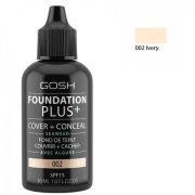 GOSH Foundation Plus+ 002 Ivory 30 ml