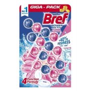 BREF Power Aktiv Giga Pack Flower Bloosom, tuhý wc blok 4 x 50 g