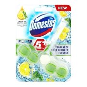 DOMESTOS WC Power 5 Green Tea & Citrus, tuhý blok 55g
