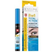 Eveline Total Action Korektor obočia s hennou 10 ml