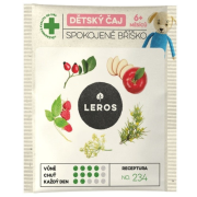 LEROS Detský čaj Spokojné bruško 20 g, 10 ks