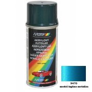 Motip akrylový autolak Škoda Metalíza SD 9470 modrá lagúna metalíza150ml