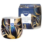 Aura vonná sviečka v skle s eukalyptom a pačuli 100 g