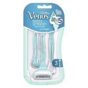 GILLETTE Venus Extra Smooth Sensitive, holiaci strojček 3 ks