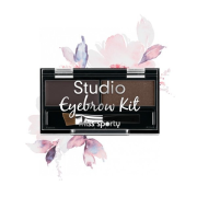 Miss Sporty Studio Eyebrow Kit set na obočie 001 Medium Brown 2,4 g