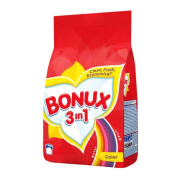 Bonux Color 3v1, Prací prášok na farebnú bielizeň 4,5kg = 60 pracích dávok