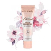 MISS SPORTY Insta Mousse Matte Foundation, penový make up 002 Sand, 30ml