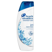 Head & Shoulders Classic Clean 2v1, šampón proti lupinám čistý a šetrný k vlasovej pokožke 360ml
