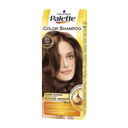 PALETTE Color Shampoo 255 - Nugátovohnedý, Vylepšený farbiaci krém s obsahom vyživujúceho oleja 