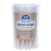 Tip Line vatové tyčinky biologicky rozložiteľné 50 ks