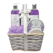 BODY TIP LEVANDUĽA PREMIUM darčekové balenie s levanduľovým olejom v prútenom obale 1 ks