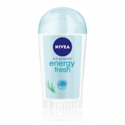 NIVEA Deodorant Energy Fresh, tuhý antiperspirant s výťažkami z citrónovej trávy 40ml