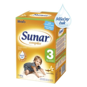 SUNAR Complex 3 - dojčenské mlieko s príchuťou vanilky 600g