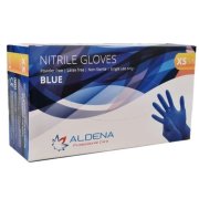 Aldena Rukavice Nitrilové Modré, Nepúdrované XS, 100 ks
