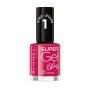 RIMMEL Super Gel, lak na nechty s 3D efektom 024 Red Ginger, 12 ml