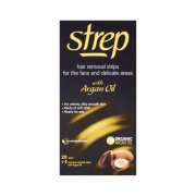 STREP voskové pásky s argánovým olejom pre oblasť tváre a bikín 20ks