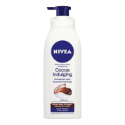 Nivea Body Milk Cocoa Indulging Hydratujúce telové mlieko, pre normálnu až suchú pokožku 400ml