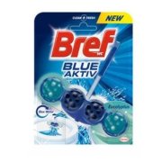 BREF WC Blue aktiv eucalyptus, čistiaci wc prípravok s vôňou eucalyptu 50g