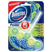 DOMESTOS WC Power 5 Lime, tuhý WC blok 55g