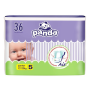 BELLA Panda 5 Junior jednorázové plienky (12-25 kg) 36 ks