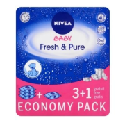 NIVEA BABY Fresh & Pure, vlhčené obrúsky 4x63ks