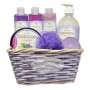 BODY TIP Levanduľa darčekový kôš v prútenom obale 1 ks
