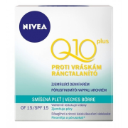 Nivea Q10 30+, Zjemňujúci denný krém proti vráskam pre zmiešanú pleť 50 ml