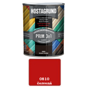HOSTAGRUND PRIM 3v1 S2177, 0810 červená 0,6 l