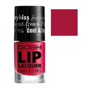 GOSH Lip Lacquer lesk na pery v tvare laku na nechty, odtieň 008 Dangerous Lips 4ml