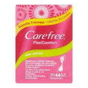 CAREFREE FlexiComfort Aloe intímky 20 ks