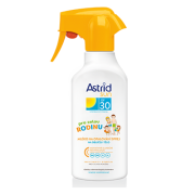 ASTRID SUN Rodinné mlieko na opaľovanie sprej OF 30, 300 ml