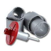 Stalco Vykružovák s wolfrámovým posypom Ø33 - Ø73 mm, 6 prvkov