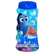 Disney Hľadá sa Dory 2v1 Detský šampón a pena do kúpeľa 475ml
