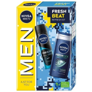 NIVEA Men Box Deo Beat, darčeková kazeta pánska 1 ks